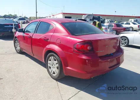 2014 Dodge Avenger Se z USA, uszkodzony, nr VIN 1C3CDZAG7EN218274